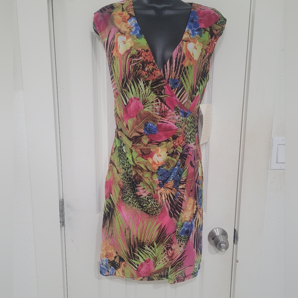 Brand new tropical dress